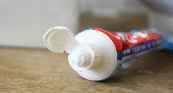 Using Toothpaste