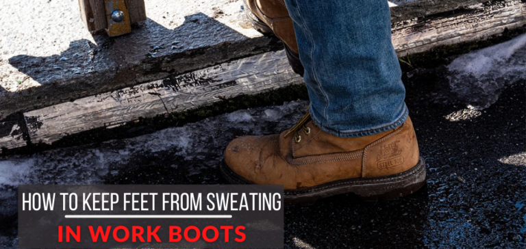 How to Keep Feet From Sweating in Work Boots
